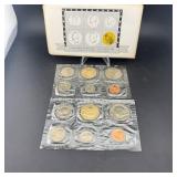 1968 Philadelphia & Denver Uncirculated Coin Set