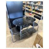 3-piece Glass Top Table Set