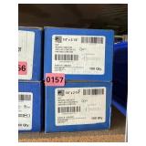 (2 Boxes) Fastenal 1/4" X 2-1/4" Wedge Anchors