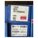 (2 Boxes) Fastenal 3/8" X 2-3/4" Wedge Anchors