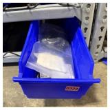 Assorted Hardware Blue Bin