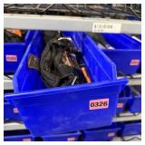 Assorted Hardware Blue Bin
