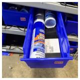 Assorted Hardware Blue Bin