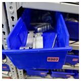 Assorted Hardware Blue Bin