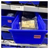 Assorted Hardware Blue Bin