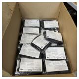 (600) Black Cloth Face Masks