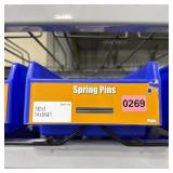 Assorted Hardware Blue Bin