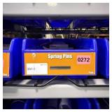 Assorted Hardware Blue Bin
