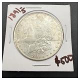 1891-s Morgan Silver Dollar, Higher Grade, Better