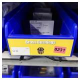 Brass Bushings Blue Bin