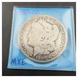1880-cc Morgan Silver Dollar