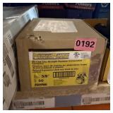 (50) Powerphase 3/8-inch Straight Squeeze Connecto