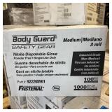 Case Of Medium Nitrile Disposable Gloves