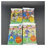 (4x Bid) 1990 Score Series 1 Nfl Football Pack