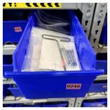 Assorted Hardware Blue Bin