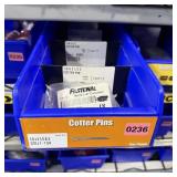 Cotter Pins Blue Bin