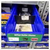 Offset Roller Chains Blue Bin