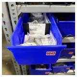 Assorted Hardware Blue Bin