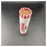 50ï¿½ Wheat Cent Roll W/ 1948 & 1953-s End Coins