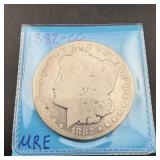 1882-cc Morgan Silver Dollar