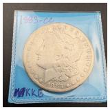1883-cc Morgan Silver Dollar
