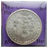 1883-cc Morgan Silver Dollar