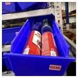 Assorted Hardware Blue Bin