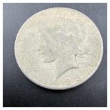 1923-s Peace Silver Dollar
