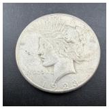 1923-s Peace Silver Dollar