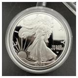 2024-w Proof American Silver Eagle .999 Fine Silve