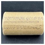 $20 Morgan Silver Dollar Roll Cc Tail & O Tail