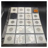 (19) Canada Nickels 1922-1940 Mixed Dates