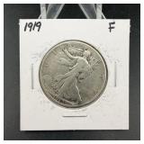 1919 Walking Liberty Half Dollar
