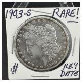 Rare 1903-s Morgan Silver Dollar Key Date