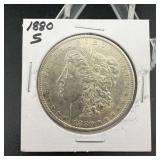 1880-S Morgan Silver Dollar