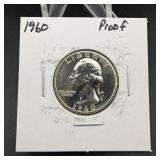 1960 Proof Washington Quarter
