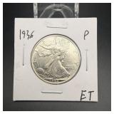 1936 Walking Liberty Silver Half Dollar