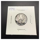 1914 Mercury Silver Dime