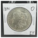 1891-o Morgan Silver Dollar