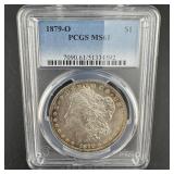 1879-o Pcgs Ms61 Morgan Silver Dollar