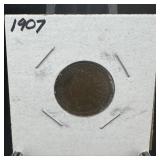 1907 Indian Head Cent