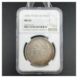 1878 7 Tail Feathers Reverse Of 1878 Morgan Silver