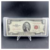 1953 $2 Red seal STAR NOTE HI GRADE