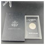 1883-cc Gsa Carson City Morgan Silver Dollar W/box