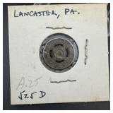 Vintahe Lancaster pa transit token