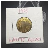 1905 Racketeer V Liberty Nickel
