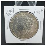 1887 Morgan Silver Dollar