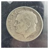 1950-s Roosevelt Silver Dime