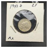 1943-D Mercury Silver Dime