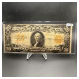 1922 $20 Gold Certificate Note